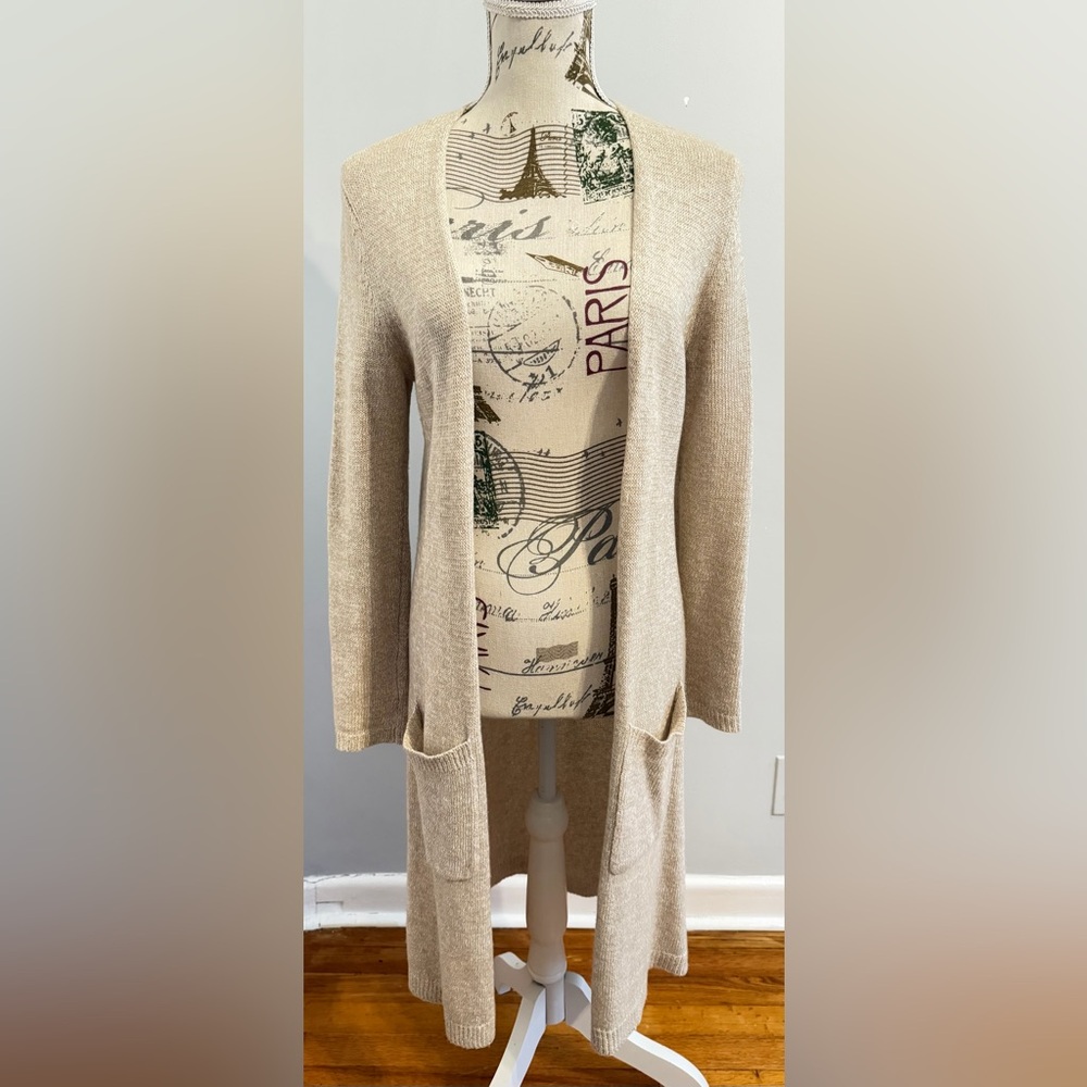 Theory Linen Cashmere Cardigan – Size M